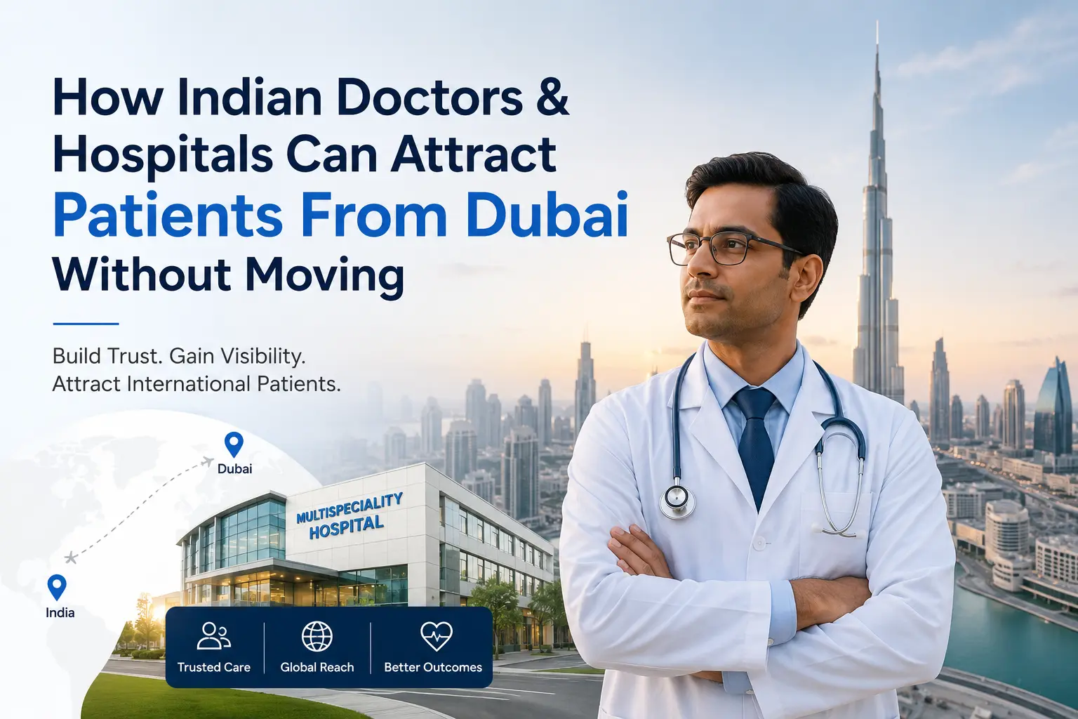 How Indian Doctors & Hospitals Can Attract Patients From Dubai Without Moving
